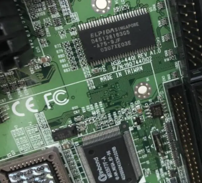 Placa de bază industrială AAEON HSB-440I REV A1.0 Placă CPU ISA de jumătate de dimensiune