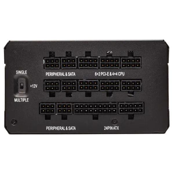 Cors Air Power 1200w Hx1200 Sursă de alimentare pentru desktop 80 Plus Sursă de alimentare Platinum Full Module Pcie5 Suport Rtx 4090 Rps0077