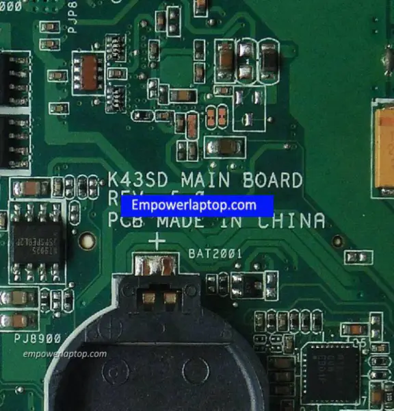 Placa de bază Asus K43SD