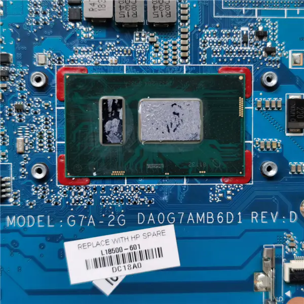 HP Pavilion 14-CE TPN-Q207 DA0G7AMB6D1 L18500-601 Placă de bază