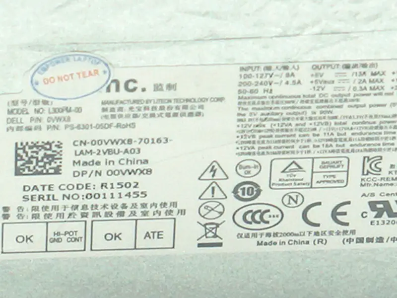 Sursă de alimentare Dell L300PM-00 HK400-14FP