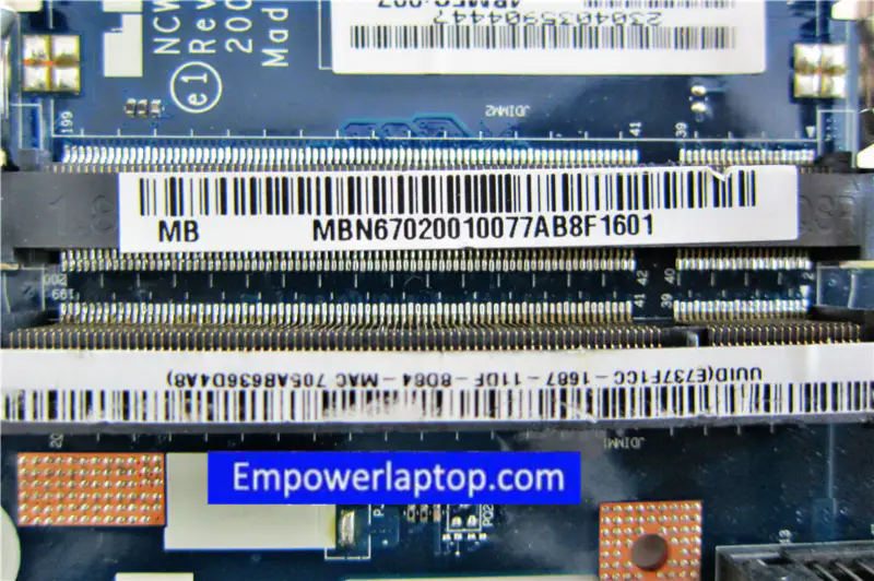 Placa de bază Acer E527 E627 5532 5517 NCWG0