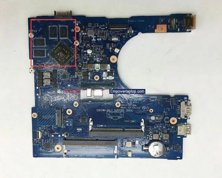 Placa de bază Dell 5559 AAL15 LA-D071P