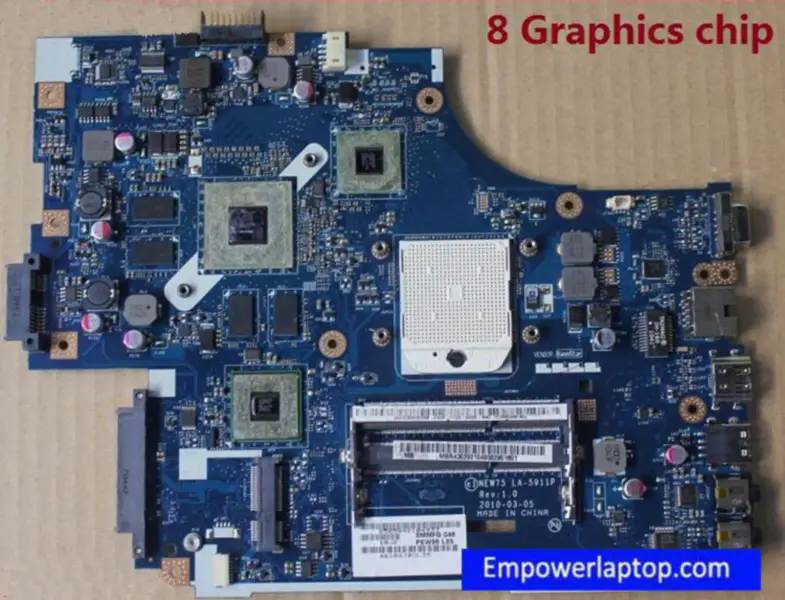 Acer 5551 5552G 75 LA-5911P MBWM602001 Placă de bază