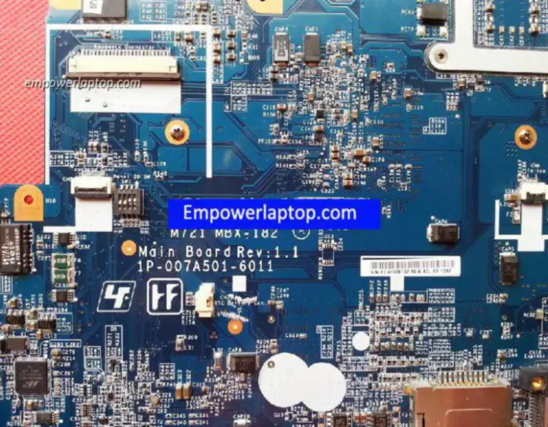 Sony MBX-182 M721 1P-007A501-6011 A1418702B Placă de bază