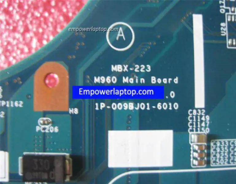 Sony VPCEB M960 MBX-223 1P-009BJ01-6010 Placă de bază