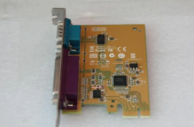 Sunix MIO6469A Serial Parallel PCI-e Card RS232 LPT1 placă de bază