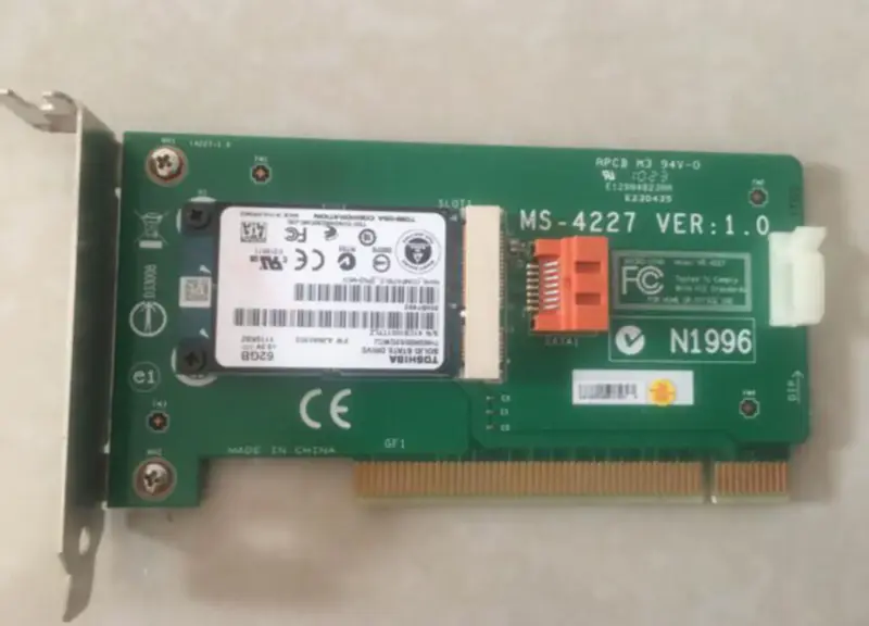 MICRO-STAR MS-4227 VER:1.0 Adaptor pentru unitate de stare solidă cu 62G SSD