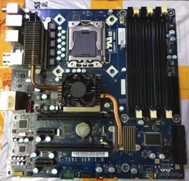 MS-7591 Potrivită pentru Dell pentru Alienware Aurora MOTHERBOARD LGA1366 X58 MAINBOARD
