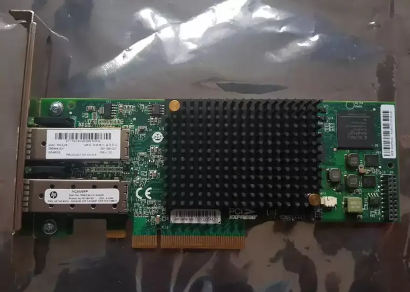HP NC550SFP Dual Port 10GbE High Profile Ethernet Adapter 581199-001