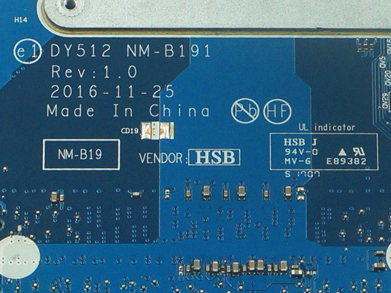Placa de bază Lenovo Y520 DY512 NM-B191 REV 1.0 DDR4