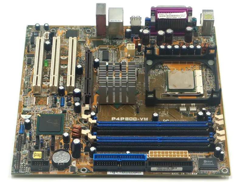 Placa de bază Asus P4P800-VM