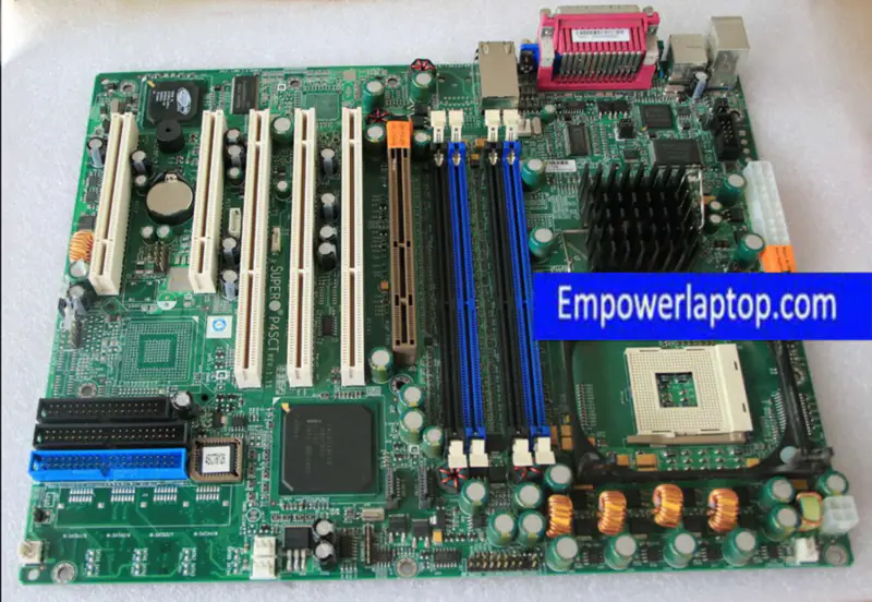 Placa de bază pentru echipamente industriale Supermicro P4SCT REV 1.11