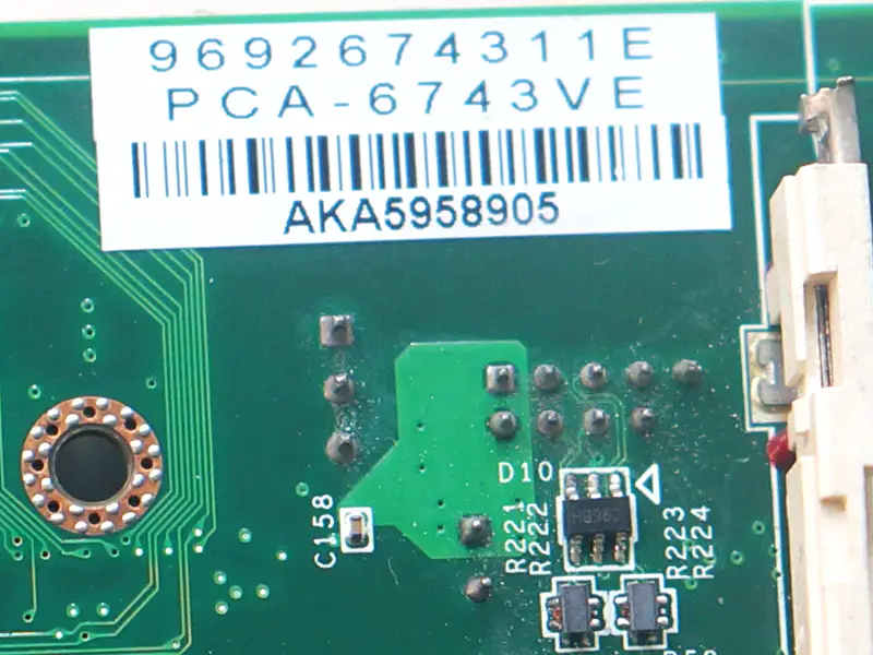 Placa de bază industrială Advantech PCA-6743 PCA-6743VE fără PC104