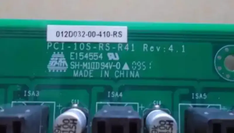 Placa de bază PCI-10S-RS-R41 Rev:4.1