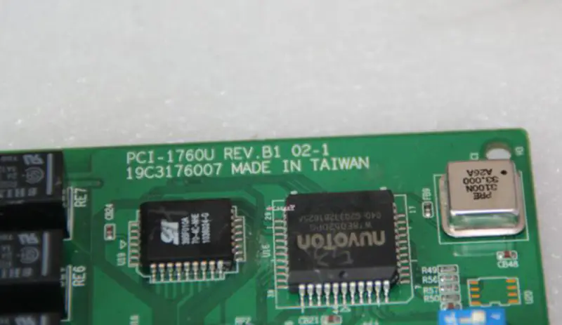 Advantech PCI-1760U REV.B1 A1 A2 8-ch releu și 8-ch intrare digitală izolată Card PCI universal