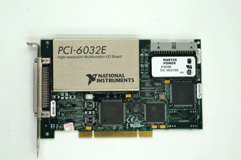 NI PCI-6032E High-resolution Multifunction I/O Board DAQ card used item