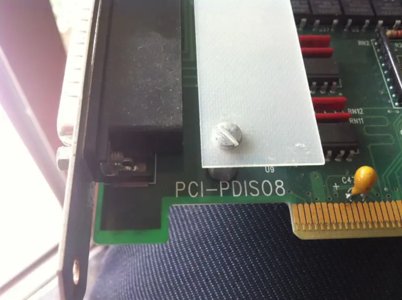 PCIP-SCOPE PCI-PDIS08 Card de înregistrare a datelor