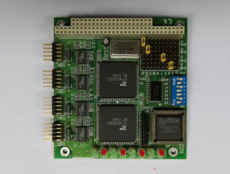 Advantech PCM-3640 4 porturi RS-232 Card serial