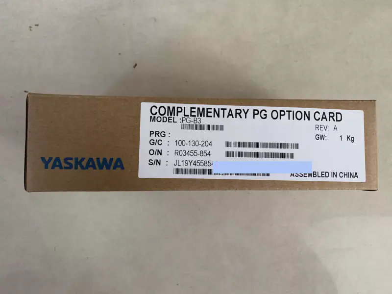 Yaskawa PG-B3 Card opțional PG gratuit