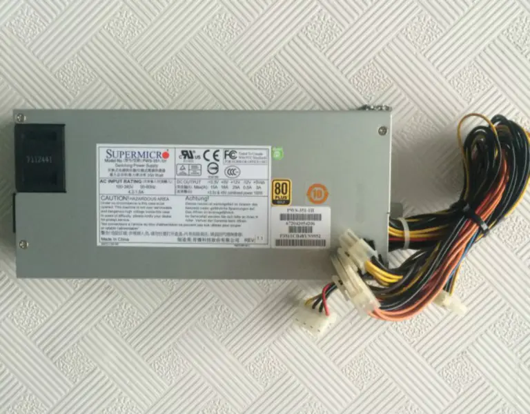 Sursă de alimentare pentru server Supermicro PWS-351-1H 1U 350W