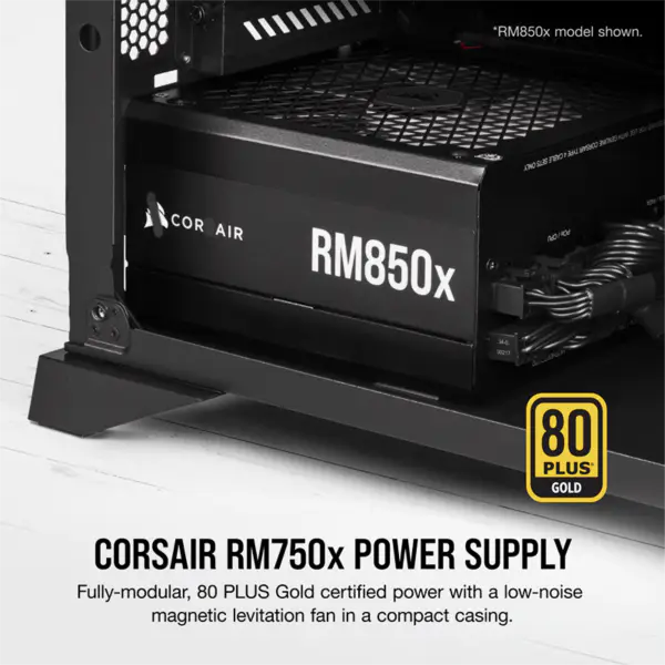 Cors Air Power Supply Units Psu Rm750x 750w Gold Certification Full Module Fan Start-stop Intelligent Wake-up Rps0123