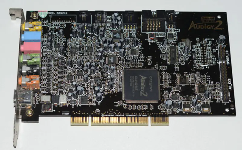 Creative Sound Blaster Audigy 2 SB0240 Placă de sunet PCI cu 7.1 canale