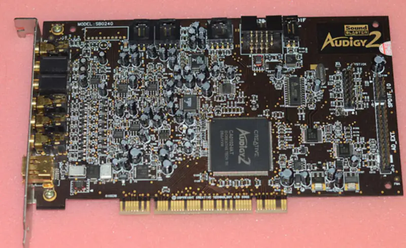 Creative Sound Blaster Audigy 2 SB0240 Placă de sunet PCI cu 7.1 canale