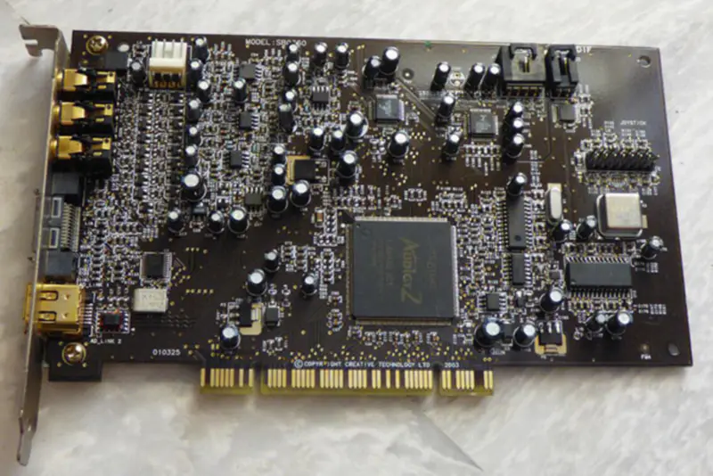 Creative Sound Blaster Audigy 2 SB0360 Placă de sunet PCI cu 7.1 canale