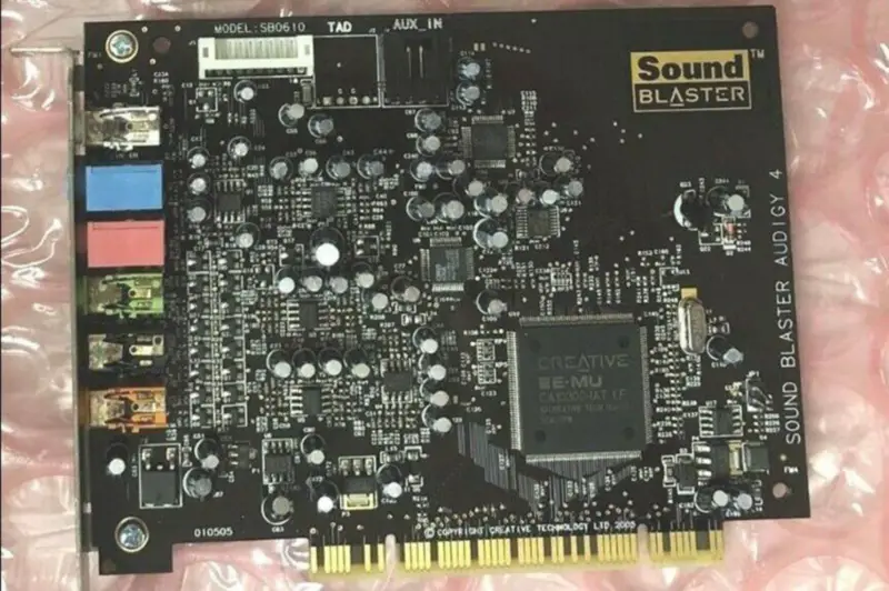 Creative Sound Blaster Audigy 4 Value SB0610 Channel 7.1 Placă de sunet