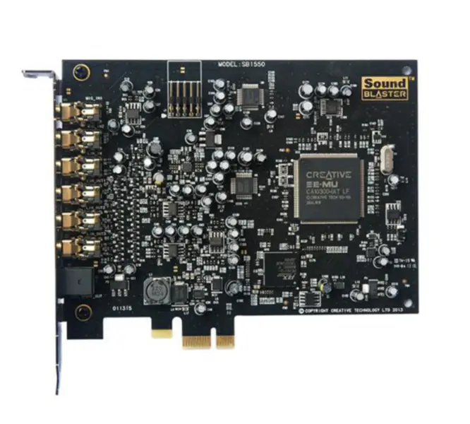 Creative Sound Blaster Audigy5 SB1550 Placă de sunet A5 7.1 PCI-E 1x