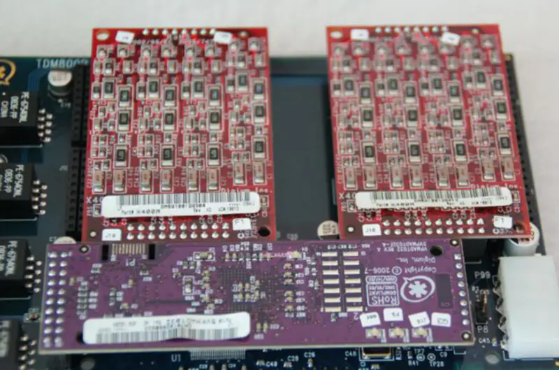 Placa de bază Digium TDM800P