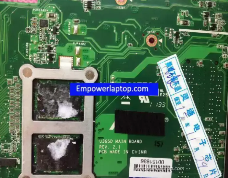 Placa de bază Asus U36SD