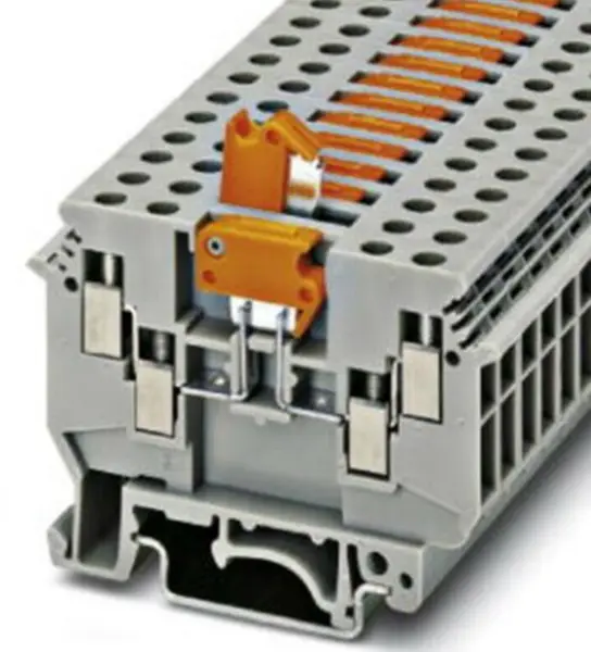 50 PCS NEW PHOENIX UDK 4-MTK-P/P 2775210 Bloc terminal de deconectare cu cuțit