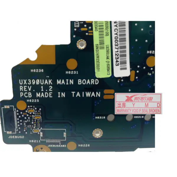 Placă de bază ASUS ZenBook 3 UX390 UX390U UX390UA UX390UAK