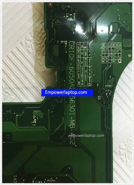 Placă de bază Toshiba V000318090 CR10F-6050A2556301-MB-A02