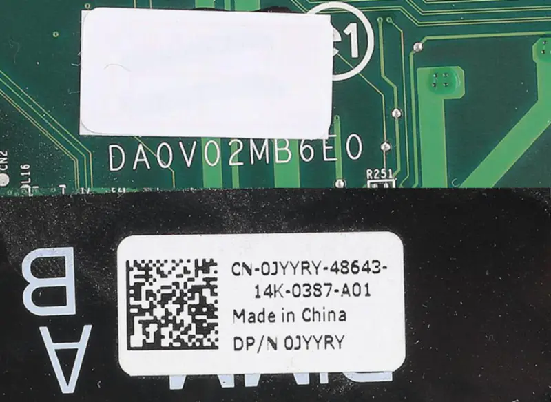 Placă de bază laptop pentru DELL Vostro 3450 V3450 PC Mainboard CN-0JYYRY 0JYYRY DA0V02MB6E0 tesed DDR3