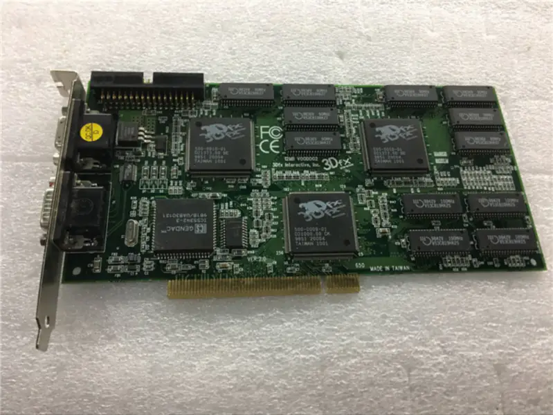 3DFX VOODOO2 VOODOOII 12M PCI Placă grafică