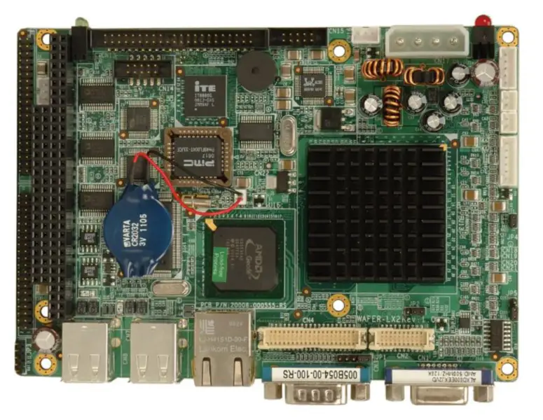 Placa de bază industrială IEI WAFER-LX2-800-R12