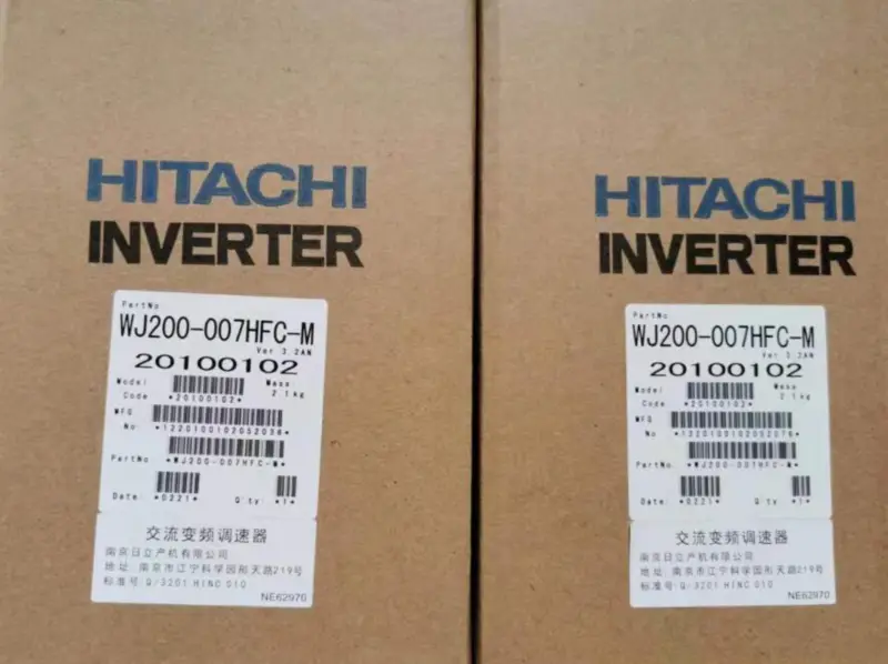 INVERTOR HITACHI WJ200-007HFC-M 0.75KW NOU