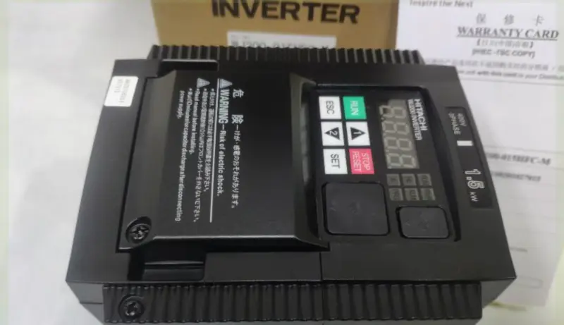 INVERTOR HITACHI WJ200-015HFC-M 1.5KW NOU