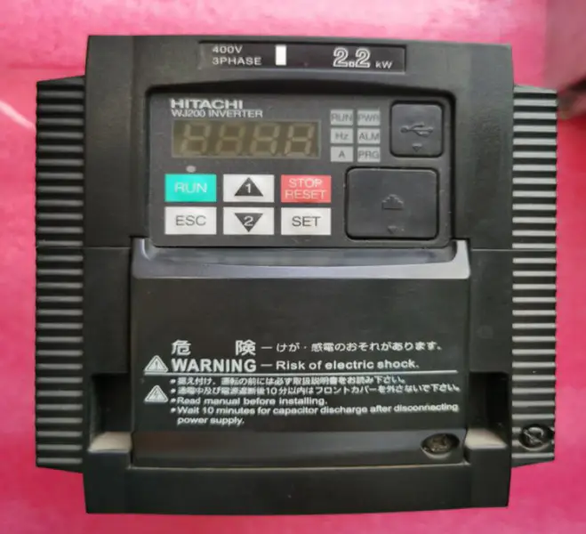 INVERTOR HITACHI WJ200-022HFC-M 2.2KW NOU