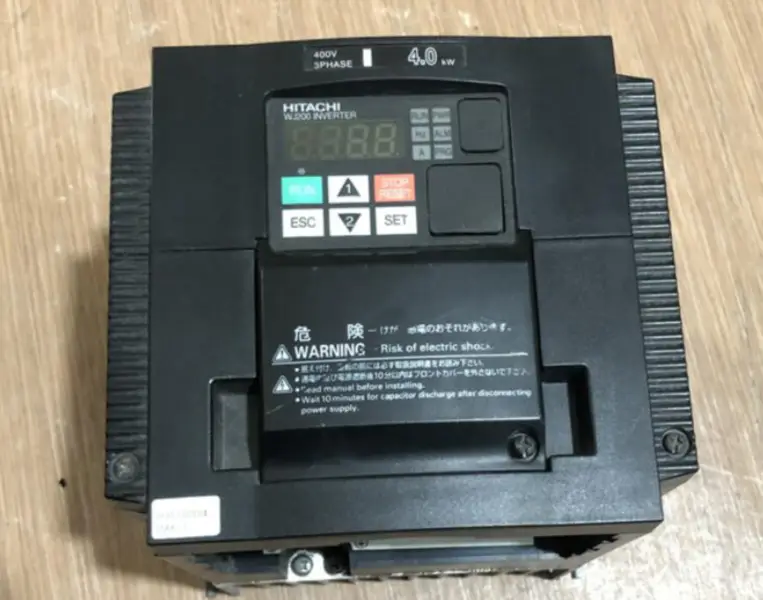 INVERTOR HITACHI WJ200-040HFC-M 4.0KW NOU