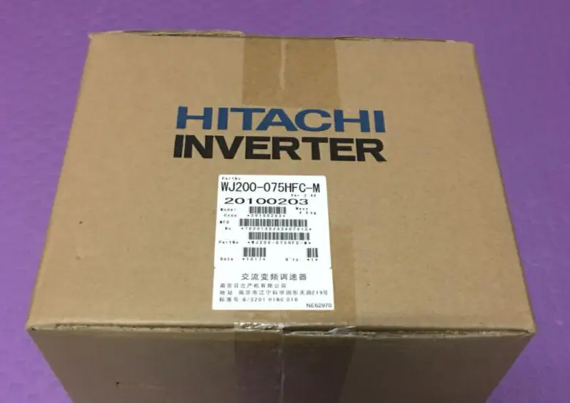 INVERTOR HITACHI WJ200-075HFC-M 7.5KW NOU