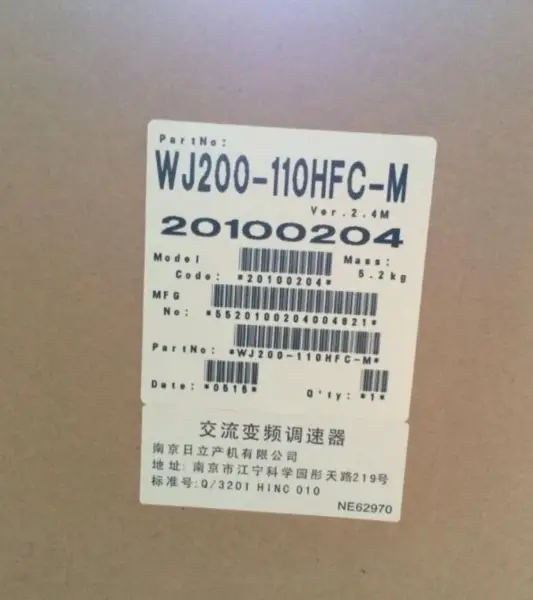 INVERTOR HITACHI WJ200-110HFC-M 11KW NOU
