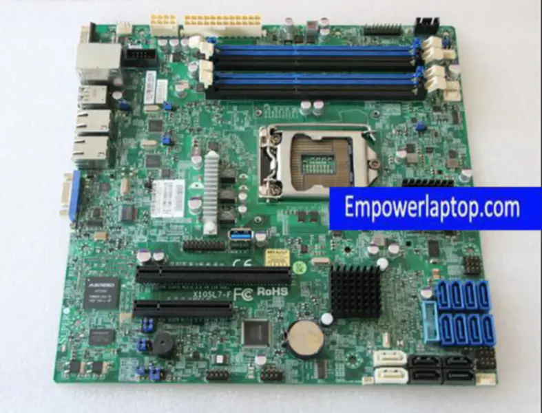 Supermicro X10SL7-F C222 LGA 1150 Singel Server placă de bază suport V2 V3 V4 CPU SAS