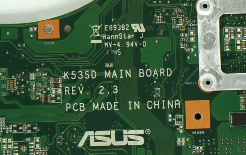 Placa de bază Asus X53E