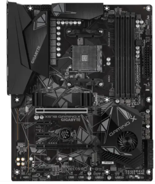 Placă de bază Gigabyte X570 GAMING X ATX AMD X570/M.2/DDR4/Double Channels/SSD/128G