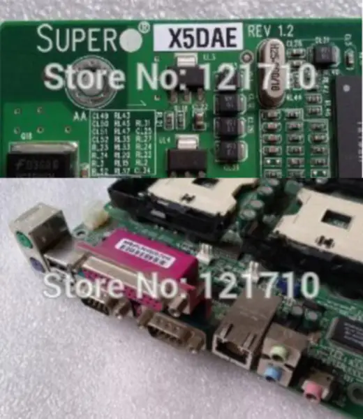Supermicro X5DAE REV 1.2 dual 604 socket Placa pentru echipamente industriale
