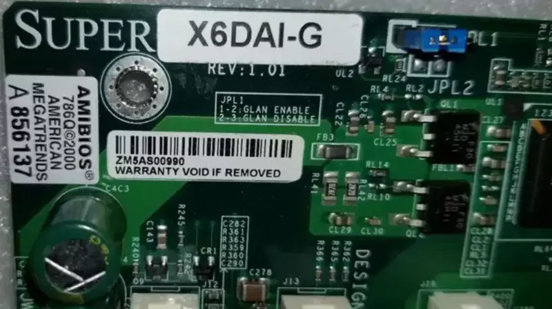 Placa de bază SuperMicro X6DAI-G Socket 604 Dual Xeon 800 FSB